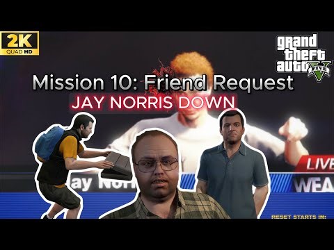 GTA 5 | Mission 10: Friend Request | (Full Walkthrough & Cutscenes in 2K) | VicebornX