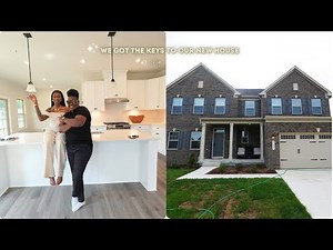 We Got the Keys! | Ryan Homes | Final Walkthrough | Roanoke Model (2024)