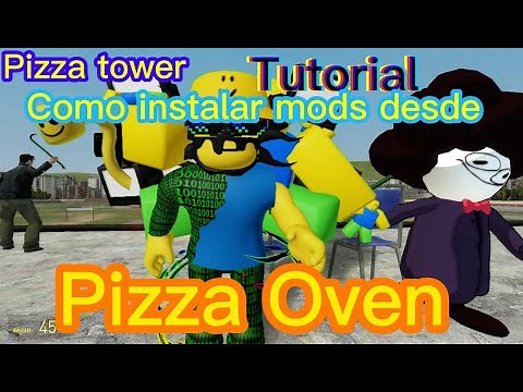 Pizza tower tutorial: Como instalar mods en Pizza Oven para principiantes y lo mas basico.