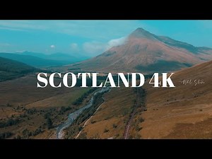 Discover the most fascinating Scotland! Aerial view of Scotland - Drone footage - 4k 2024- Mavic Pro