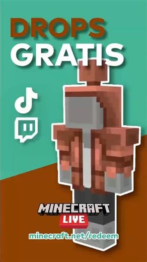 🔴 MINERAFT Live drops GRATIS 🟩 #shorts