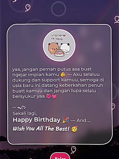 Template Aesthetic untuk Ulang Tahun di HTML