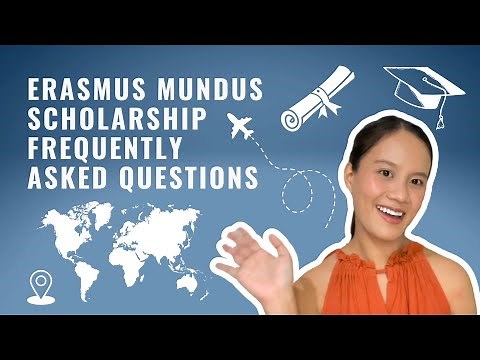 ERASMUS MUNDUS SCHOLARSHIP - FAQs & APPLICATION GUIDE
