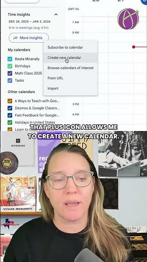 Create Extra Google Calendars #googleedu