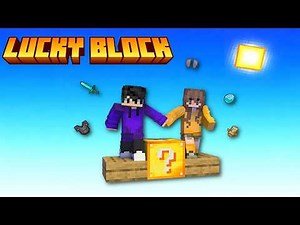 Minecraft One Block Lucky Block Survival Challenge ‪@shynplayz‬