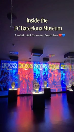 FC Barcelona Museum #barcelonafoodhunters #barcelona #foodie #bcn