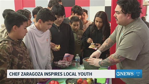 Netflix’s Taco Chronicles chef visits Premont High students