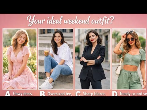 fashion personality test 🩷🌷