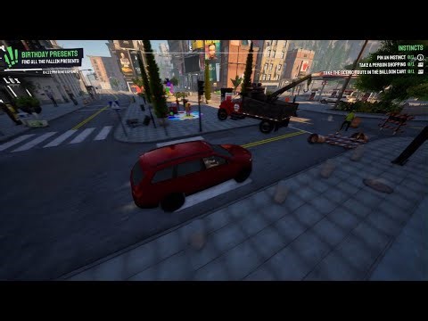 Goat Simulator 3 cop car 😼