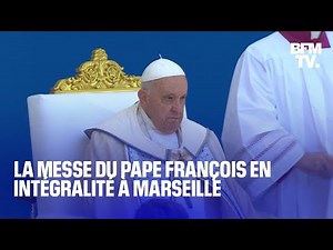 La messe du pape François en intégralité à Marseille depuis le stade Vélodrome