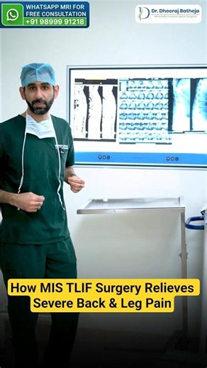 2-Level MIS TLIF Surgery for Severe Slipped Disc | Spine Surgery #slipdisc #spinehealth #cases