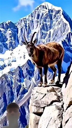 Climbing Master: The Fearless Mountain Goat | Mountain Goat Facts #wildlife