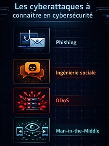 Les cyberattaques à connaître en cybersécurité Phishing, DDoS, spoofing, XSS, brute force, zero-day… Dans cette vidéo, je t’explique simplement les principales cyberattaques à connaître pour mieux les reconnaître et t’en protéger. #Cyberattaque #Cybersecurite #Phishing #DDoS #Spoofing #XSS #SQLInjection #BruteForce #ZeroDay #TechTok #Informatique #SecuriteInformatique #pourtoi