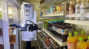 Robots that stock drinks at convenience stores aim to automate all 'boring jobs done by humans'