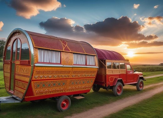 2 DIY Vintage Gypsy Vardo 7x10 Wagon Caravan Trailer Budget Portable Cottage Farm Home Builder Plans Airbnb Vacation PDF Instant Download - Etsy