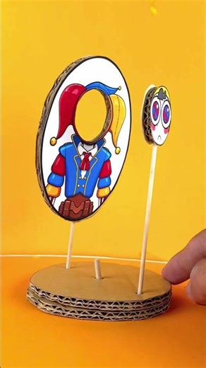 Poppy Playtime The Prototype Cardboard SpinningGame💗 Easy Paper Game Challenge#poppyplaytime