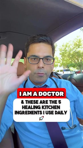 53K views · 1.3K reactions | 5 Common Kitchen Ingredients With Natural Healing Properties | Gastroenterologist Doctor Explains. Always talk to your doctor before making any dietary changes. #herbs #herbsandspices #herbsforhealth #herbsforhealing | Saurabh Sethi MD | Facebook