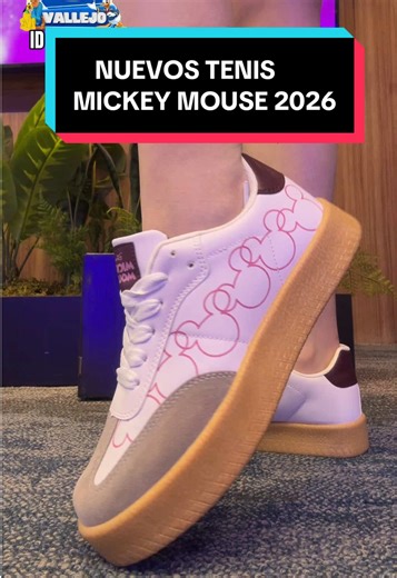Nuevos tenis Mickey Mouse 2026 en Price Shoes Vallejo