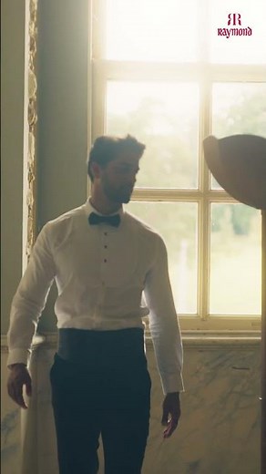 Classic Elegance Redefined with Luxe White Shirts & Black Tuxedo Suits from Raymond Ready to Wear