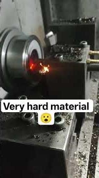 Hard Casting Turning Cnc Part 1 #viral #cnc