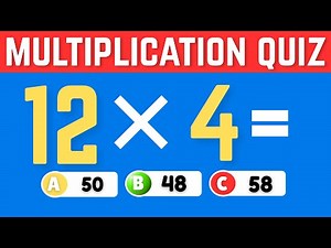 100 math quiz multiplication (Challenge) | Fun Grade 3 Math Multiplication Practice