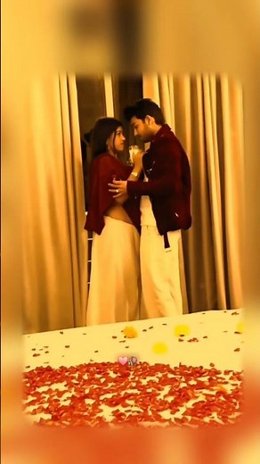Suhagrat 💞 Cute Couple Goals 😍 Caring Husband Wife Romantic Love💘 Romance WhatsApp Status Video