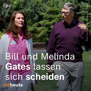 Microsoft-Gründer Bill Gates und seine Frau Melinda gehen künftig getrennte Wege. | ZDF heute
