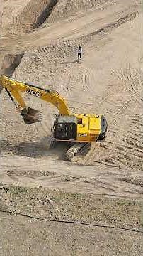 JCB Excavator in Action: The Building Machines
