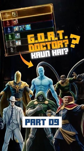 Aur Comic Books Ka G.O.A.T. Doctor Hai... 👑 #Shorts