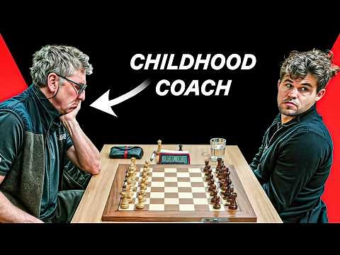 Magnus Carlsen Faces His Childhood Coach 20 Years Later