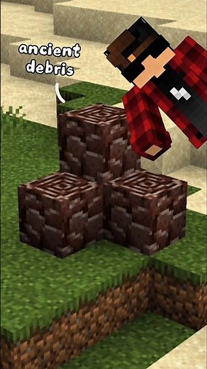 best way to find Ancient debris 🔥 #minecrafttips #minecraft #gaming