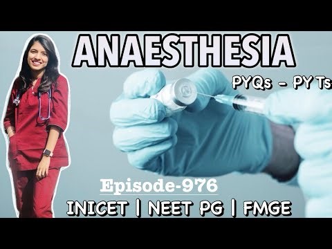 ANAESTHESIA MCQs Every NEET PG / INICET Aspirant Must Solve | Clinical Questions | Doc Swati