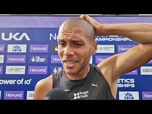 Elliot Giles Talks Messy Men's 1500m Final At UK Champs After 2nd place And Worlds Selection