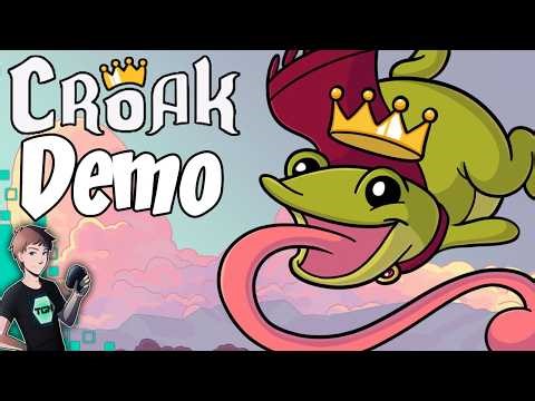 Croak Demo Gameplay - Bounce in this Beautiful, Brutal Platformer by Cuphead Artists