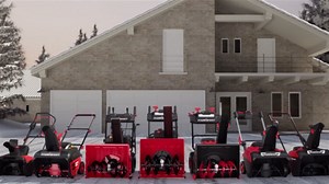 PowerSmart Snow Blower Gas Powered 24 in. 208cc Briggs and Stratton Engine with Eletric Start, Handle Warmer, Self-Propelled Two-Stage Snowblower