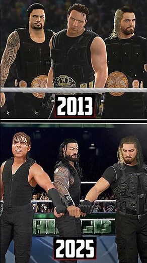 The Shield Evolution in WWE Games! (WWE 2K14 to WWE 2K25)