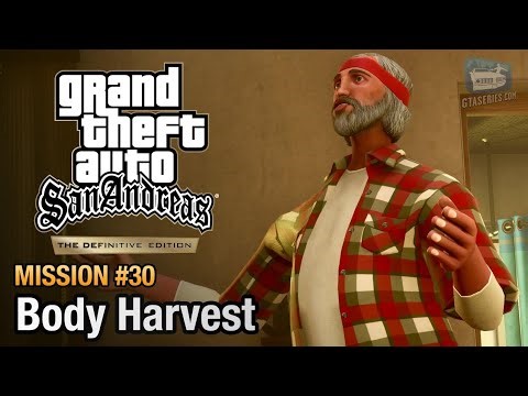 GTA SAN Andreas Body Harvest Mission Full Gameplay 🔥