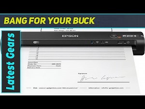 Epson WorkForce ES-60W: Ultimate Portable Scanner?