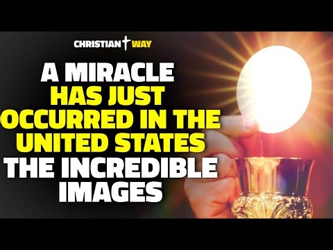 A Eucharistic Miracle Just Occurred in the United States: The Extraordinary Words of the Priest