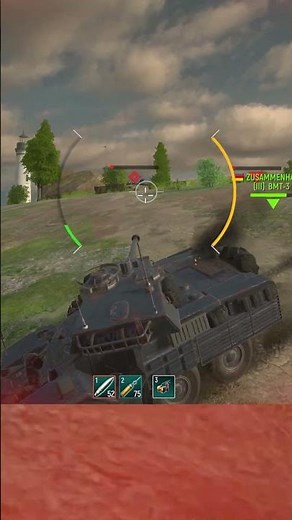 [4K] Rocky Mountain Clash 🎯 1 Enemy Tank Destroyed in 12 Shots 🎯 Tank Force: Modern Tanks #shorts