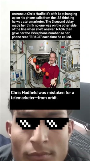Astronaut Chris Hadfield’s Wife Hung Up 🚀 | NASA Fixed ISS Calls with ‘SPACE’ Caller ID