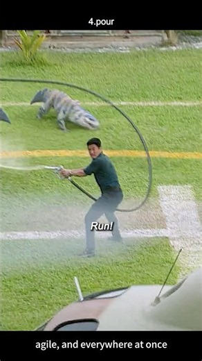 #movie Trapped! The Lizard Swarm Scene – The Meg 2: The Trench Breakdown
