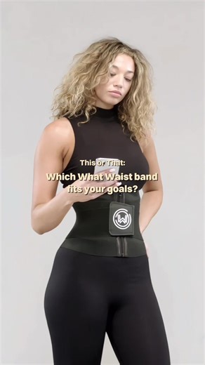This or That: Which What Waist Band matches your goals? Support your goals and snag your faves now at 15% OFF! 🔥 Don’t wait! Your perfect fit is just click away. 💪🏽✨ #whatwaistofficial #thisorthat #waisttrainer #lockedin #snatchedbaddie
