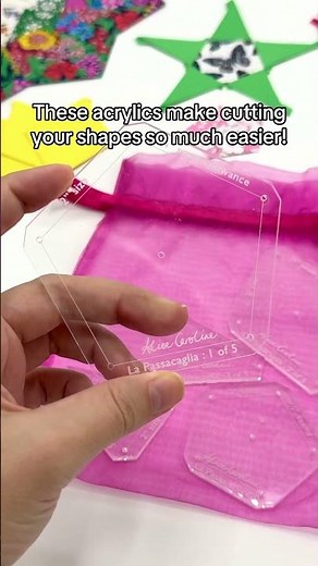 Making the Passacaglia quilt? You need these templates! | Alice Caroline