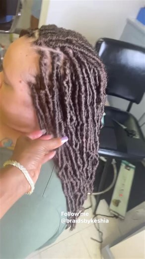 Check out these soft locs by Bobbi Boss-Nu locs I installed on my client  #braidsbykeshia #bhambraider #atlbraider #softlocs #softlocsatl #nulocs #bobbiboss #locs #crochetbraids | BraidsByKeshia | Facebook