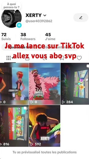 Je me lance sur TikTok 🙂