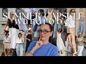 HOW TO BUILD A 10 ITEM CAPSULE SUMMER WARDROBE | The best highstreet basics & my wardrobe essentials