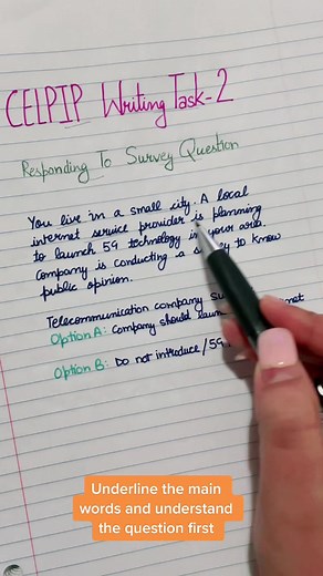 How to write task 2 in CELPIP #celpip #celpiptraining #celpipwriting #...