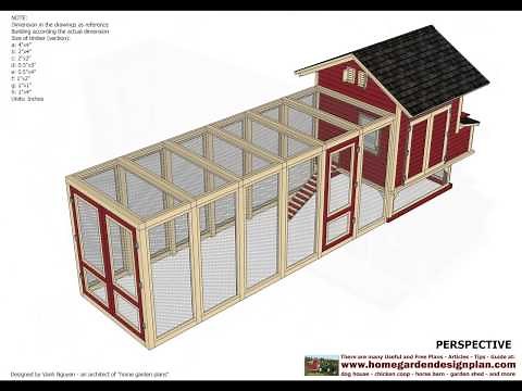 L102 - Chicken coop plans free - How to build a chicken coop
