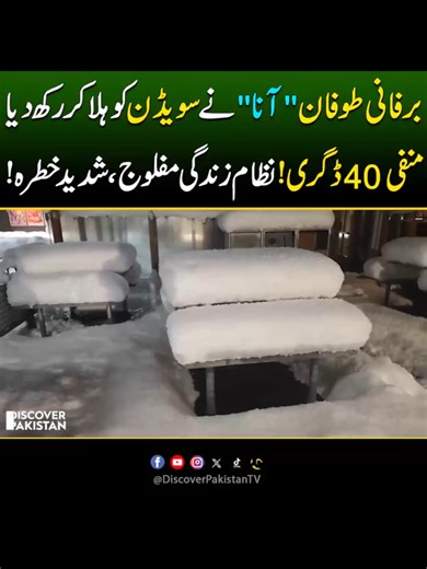 Sweden's Snow Storm Anna 2026: Winter Weather Challenges